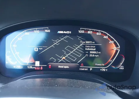 2022 BMW X3 M40I z USA, uszkodzony, nr VIN 5UX83DP08N9L43972